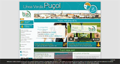 Desktop Screenshot of lineaverdapucol.com