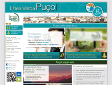 Tablet Screenshot of lineaverdapucol.com